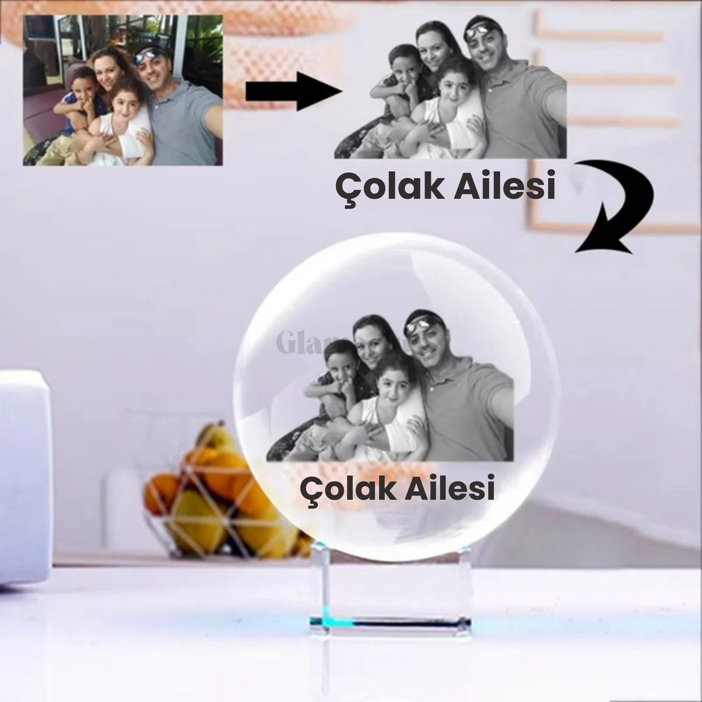 Glamarius Kişisel Cam Küre