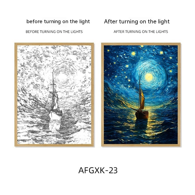 Van Gogh Lighting Painting